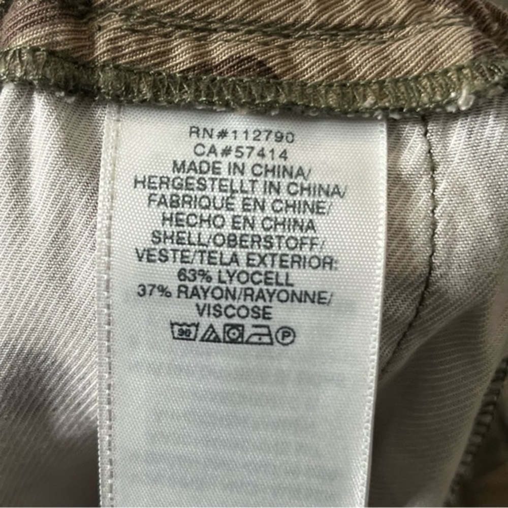 True Religion Camo Rolled Jogger Women's XS Camouflage Drawstring Hem‎ - Picture 13 of 14